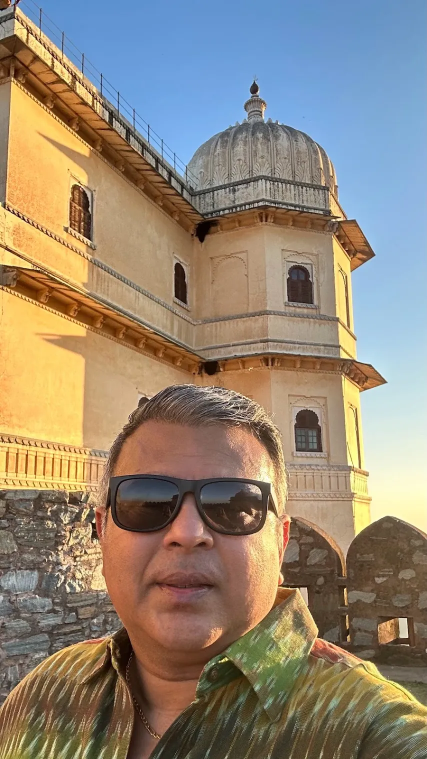 Jit Bose at Kumbhalgarh Fort